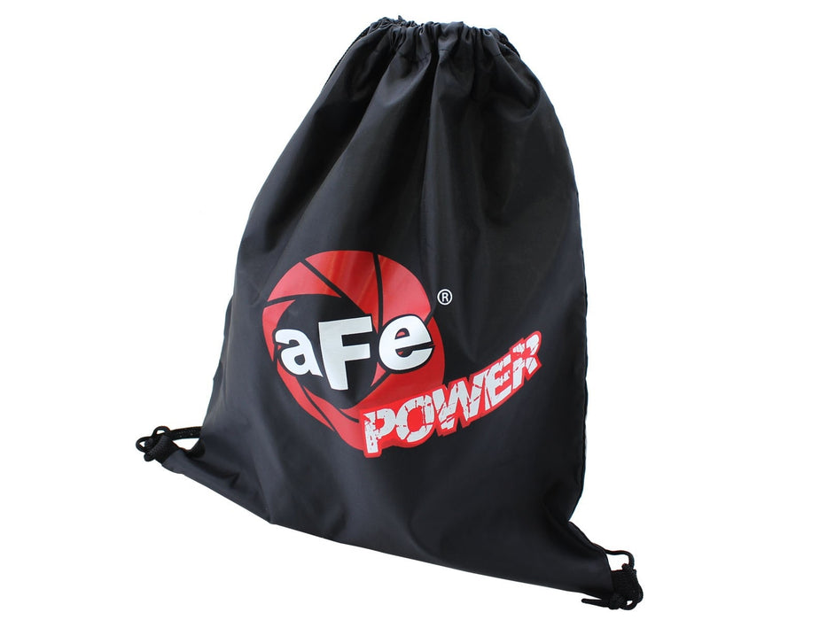 aFe Drawstring Bag Black PN# 40-10122