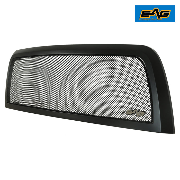 EAG Replacement Grille Black Stainless Steel Wire Mesh with ABS Shell Fit for 13-18 Ram 2500/3500 PN# 13DHMG00