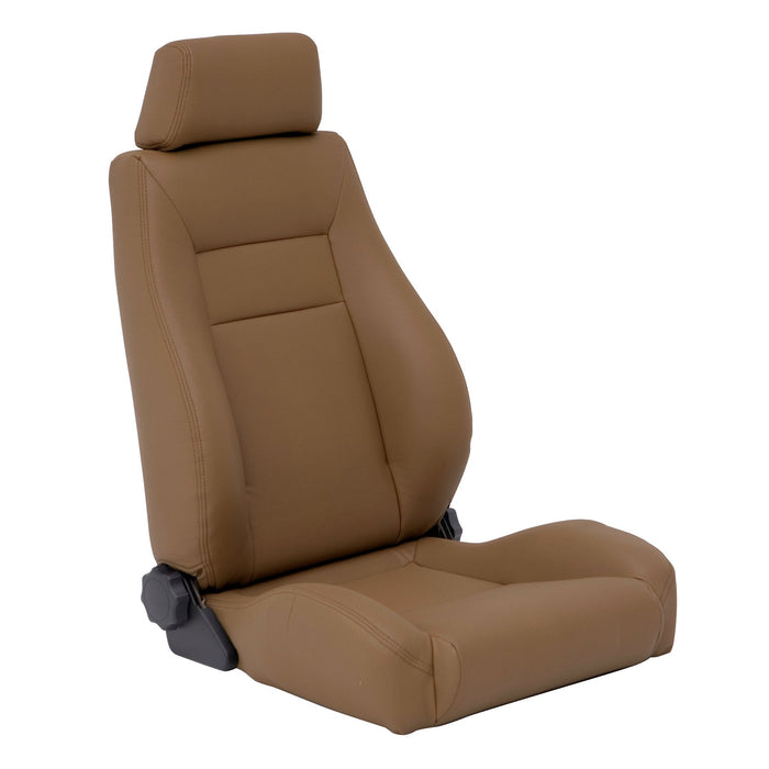 Smittybilt Seat - Front - Contour Sport Bucket W/ Recliner - Spice Denim 49517