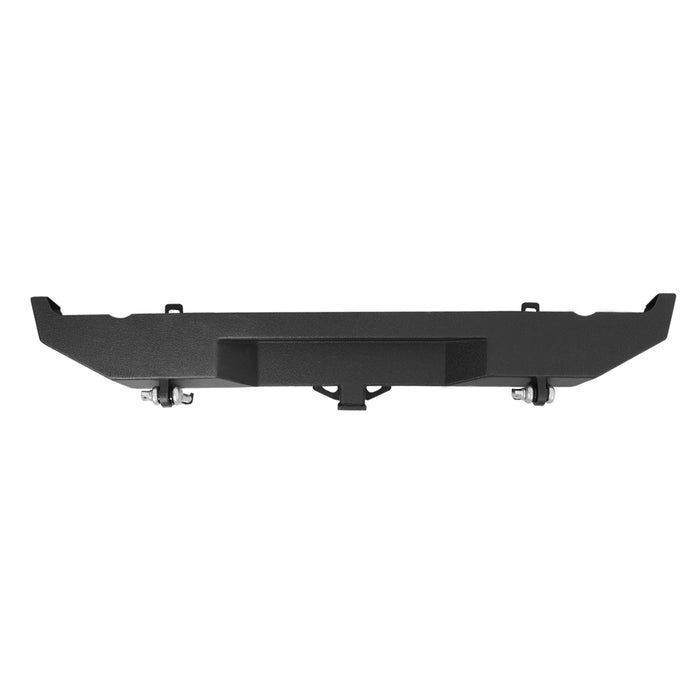 EAG Rear Bumper with D-Ring and Hitch Receiver Fit for 76-86 Wrangler CJ PN# JCJRB000
