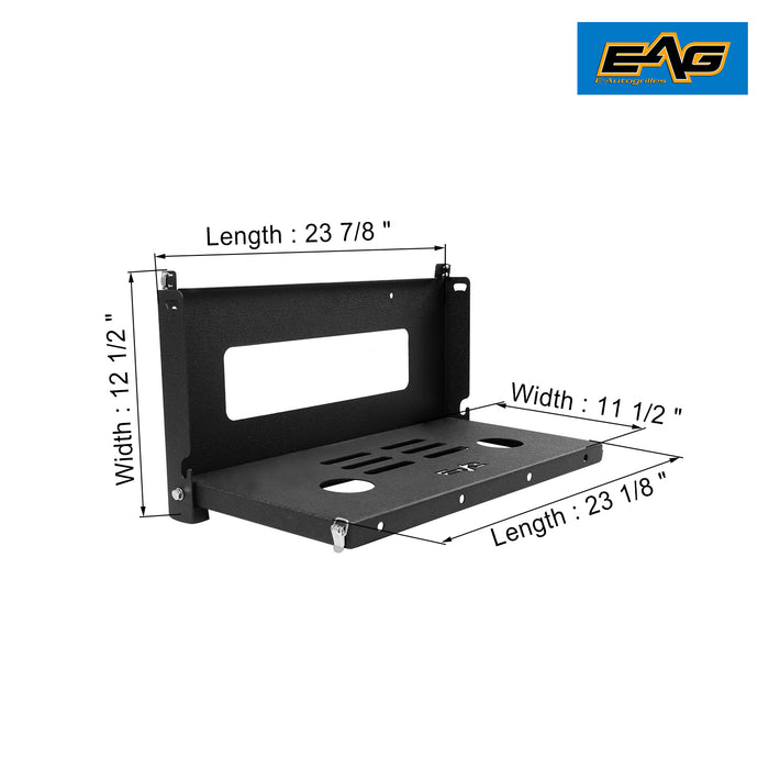 EAG Metal Tailgate Table Cargo Storage Rack Shelf Compatible with 18-22 JL PN# JJLML032