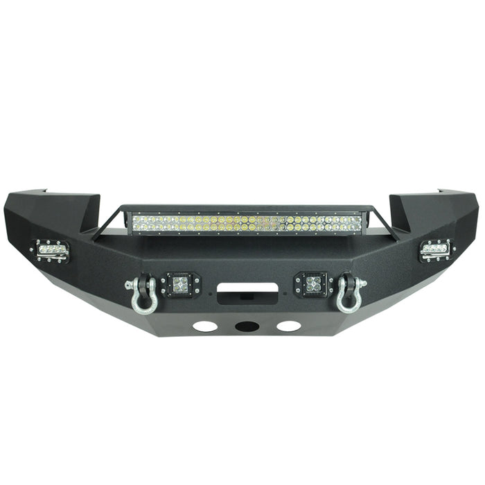 11-14 GMC Sierra 2500 LED Front Winch Bumper #57-0506