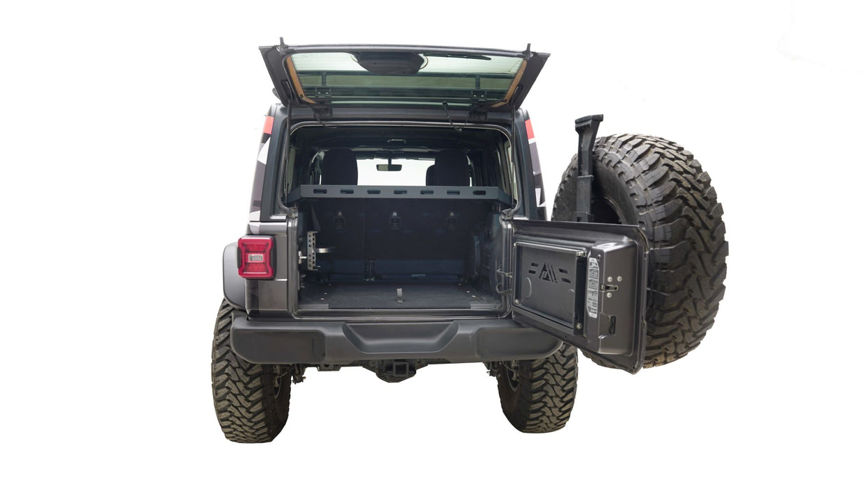 18-Present Jeep Wrangler JL 4 Door Interior Rear Bolt in Cargo Shelf Basket 81-20103