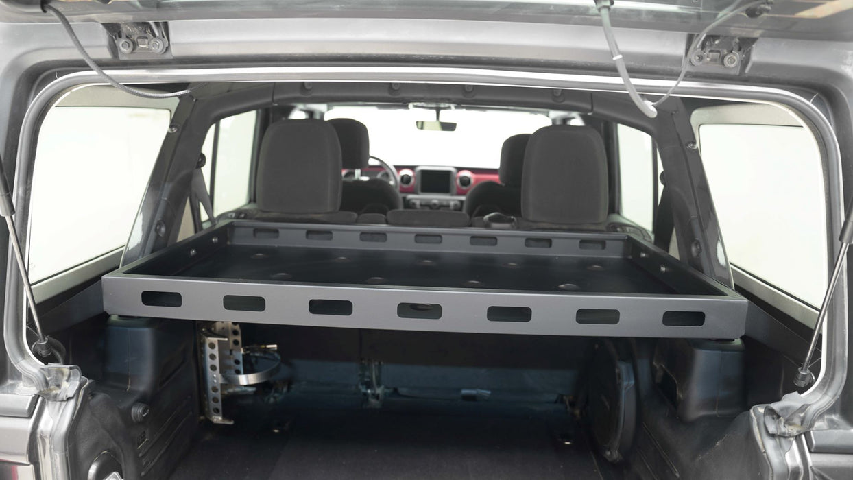 18-Present Jeep Wrangler JL 4 Door Interior Rear Bolt in Cargo Shelf Basket 81-20103