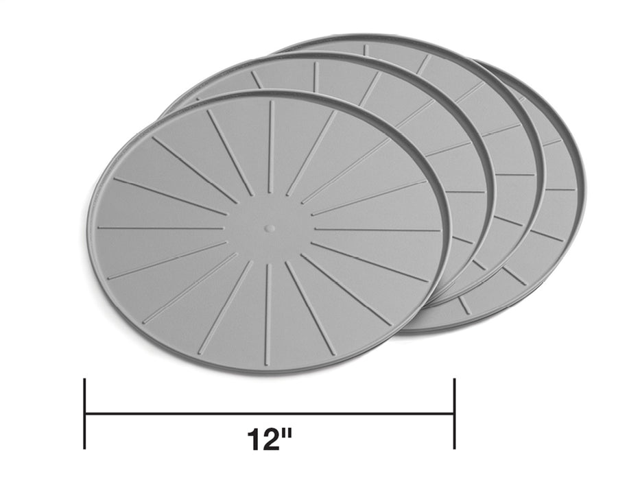 Round Coaster Set - Grey
