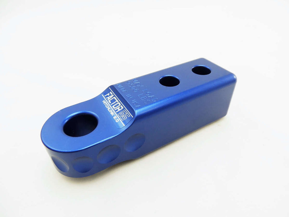 HitchLink 2.0 Reciever Shackle Mount 2 Inch Receivers Blue Factor 55 #00020-02