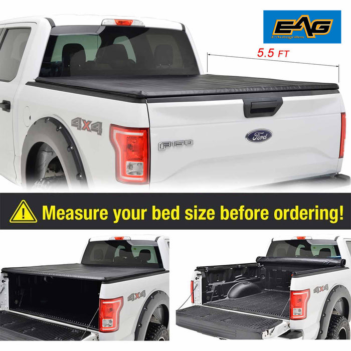 Paramount 04-17 Ford F-150/14-17 Toyota Tundra 5 1/2' Bed Roll-up Ton PN# 53-3102
