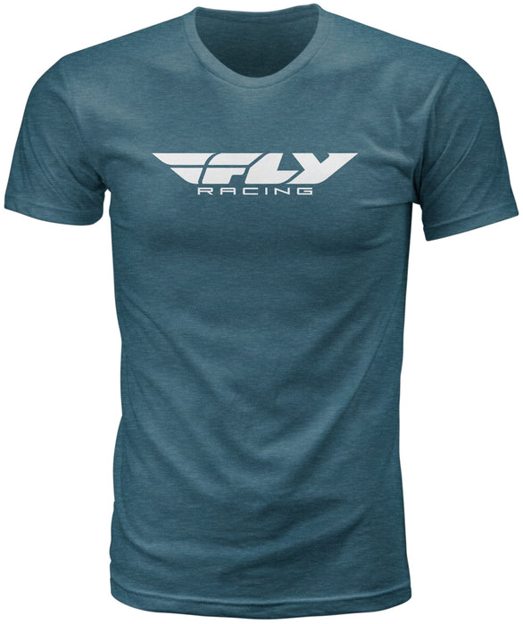 FLY RACING FLY CORPORATE TEE EMERALD HEATHER MD PN# 352-0939M