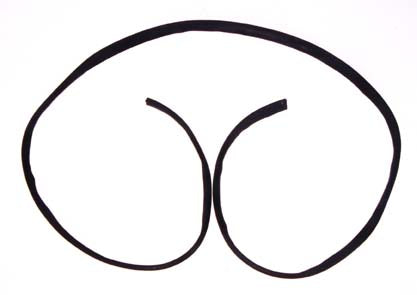 Omix Windshield Frame Seal; 41-49 Ford/Willys 12301.01