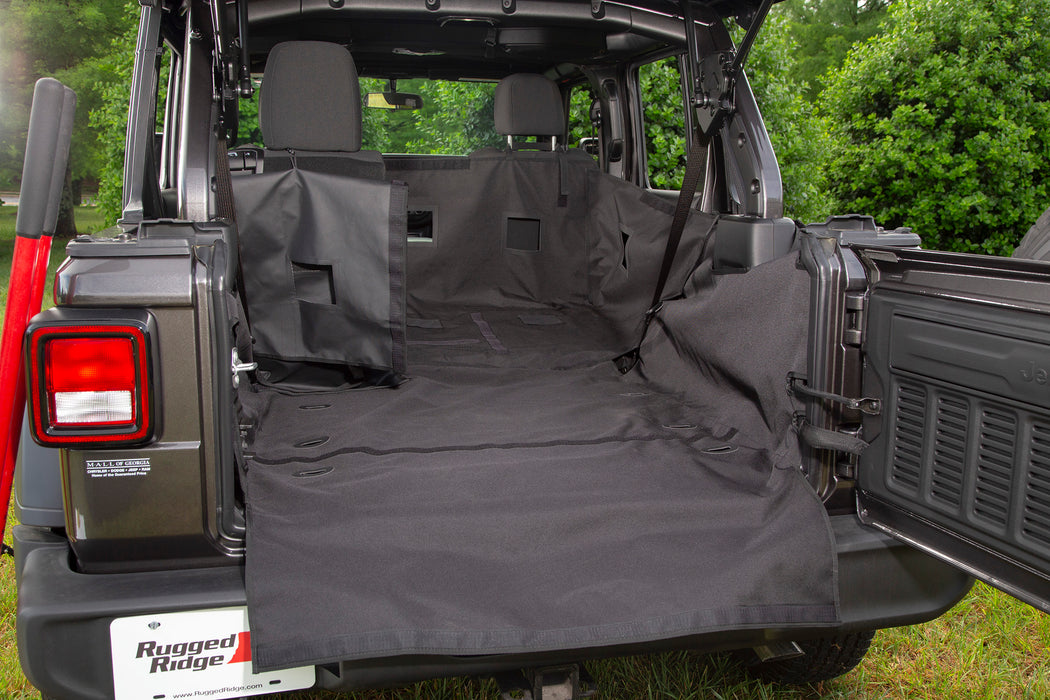 Rugged Ridge C3 Cargo Cover; 18-20 Jeep Wrangler Unlimited JLU, 4 Door 13260.13