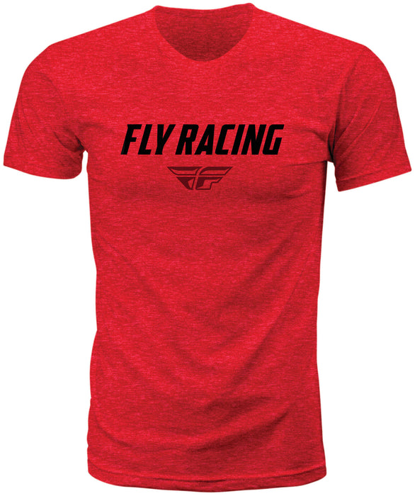 FLY RACING FLY EVO TEE RED HEATHER XL PN# 352-0626X