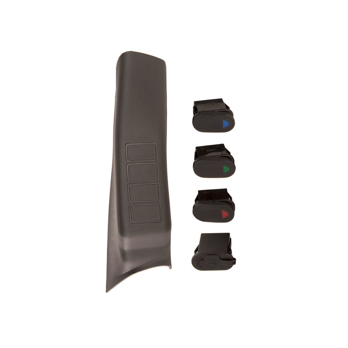 Rugged Ridge Switch Pod Kit, A-Pillar, 3 Switch, USB, Right, 07-10 Wrangler JK/JKU 17235.94