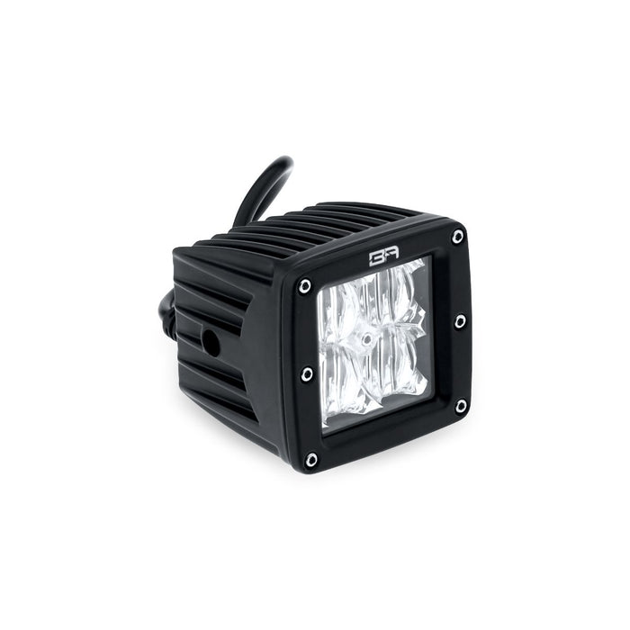 CUBE LED LIGHT SPOT PAIR WITH WIRE HARNESS #30040