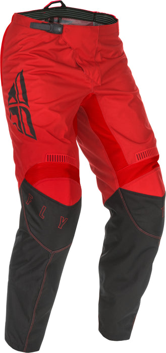 FLY RACING YOUTH F-16 PANTS RED/BLACK SZ 26 PN# 374-93226
