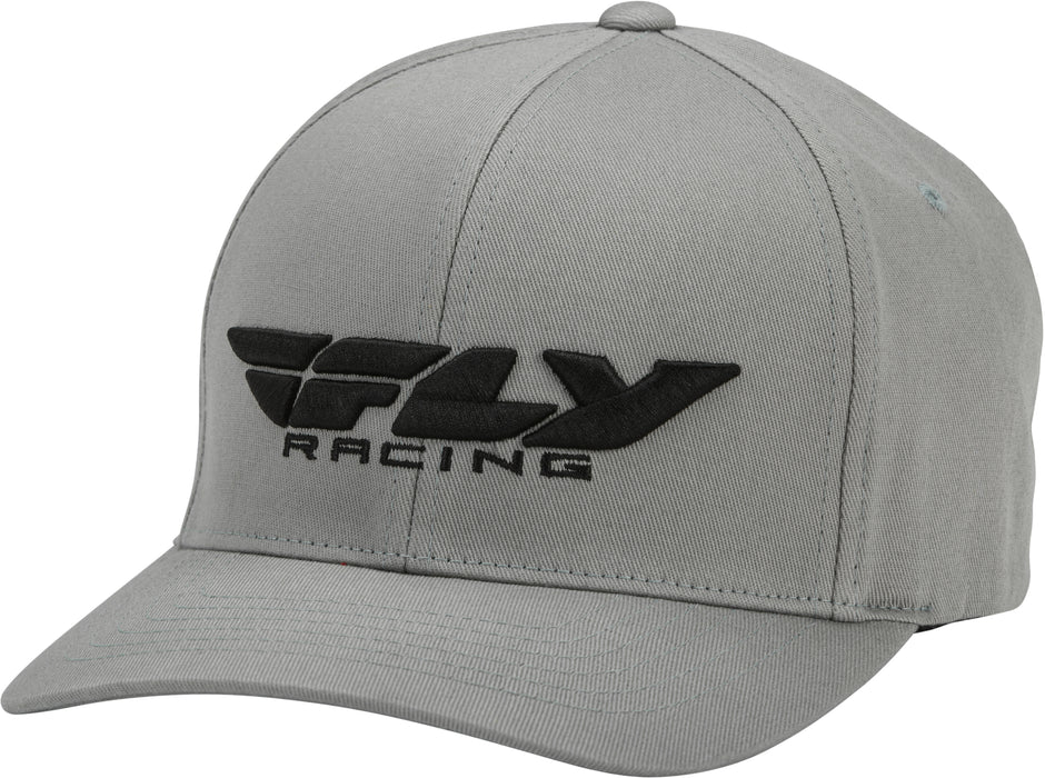 FLY RACING FLY YOUTH PODIUM HAT GREY PN# 351-0385Y