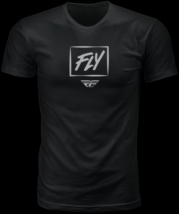 FLY RACING FLY ZOOM TEE BLACK XL PN# 352-0140X