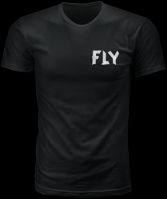 FLY RACING FLY TAPE TEE BLACK SM PN# 352-0230S