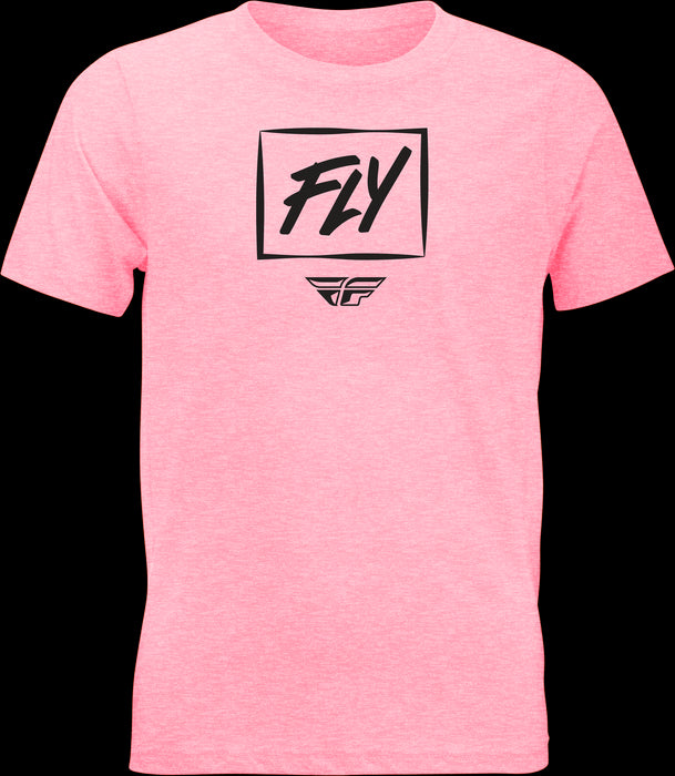 FLY RACING YOUTH FLY ZOOM TEE PINK YL PN# 356-0072YL