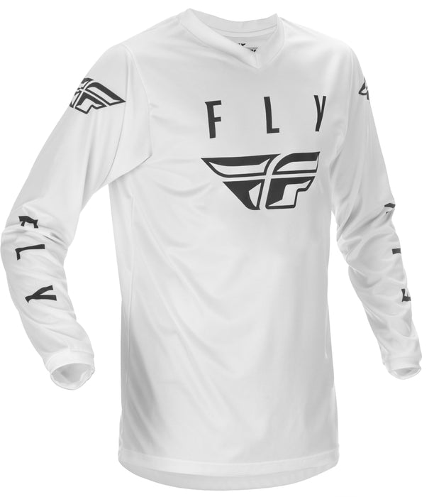 FLY RACING FLY UNIVERSAL JERSEY WHITE/BLACK XL PN# 374-995XL