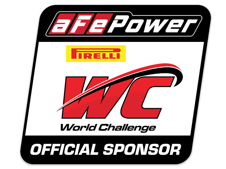 aFe aFe POWER - 2018 Pirelli World Challenge Sponsorship Decal PN# 40-10205