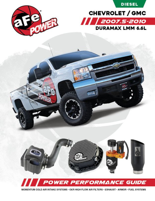 aFe Performance Guide 4-Page Flyer PN# 40-14088