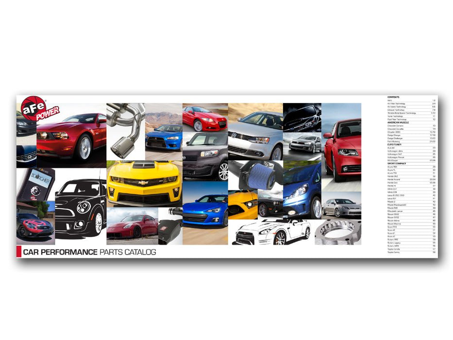 aFe Car Performance Parts Catalog 2013-14 PN# 40-20124