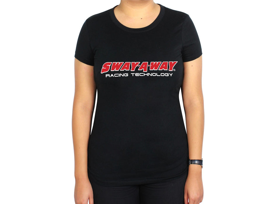 aFe Sway-A-Way Womens T-Shirt Black (M) PN# 40-30482-B