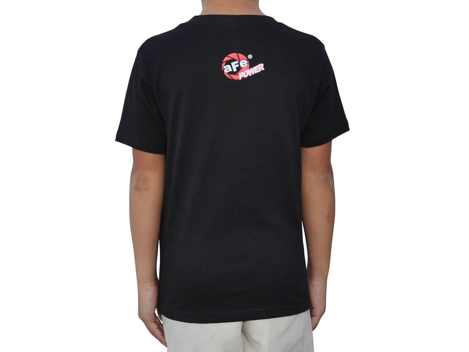 aFe Sway-A-Way Youth T-Shirt Black (S) PN# 40-30491-B