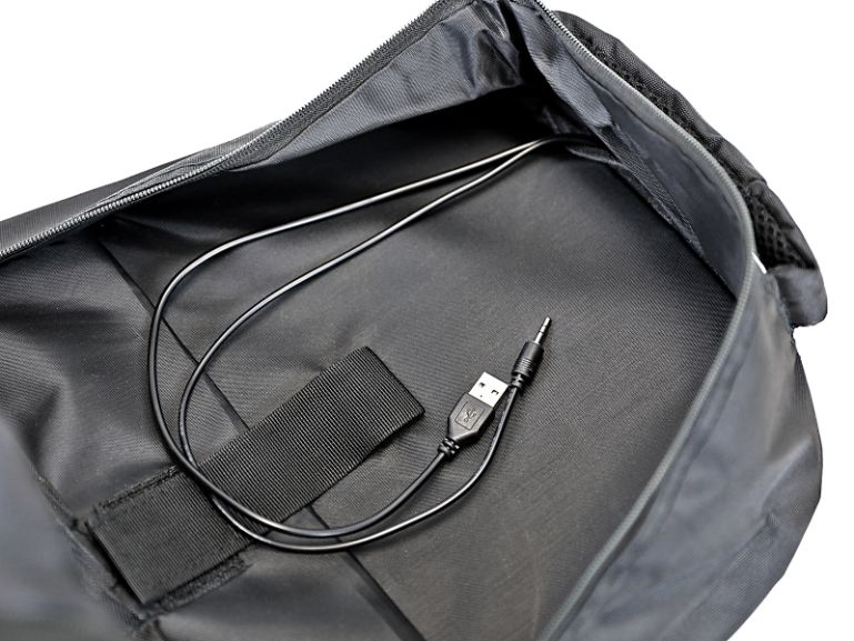 aFe aFe POWER Lightweight Tactical Backpack with USB Charging Port Black PN# 40-33205-B