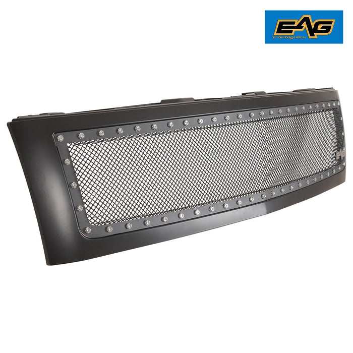 EAG Rivet Stainless Steel Mesh Grille Replacement Fit for 07-13 Silverado 1500 PN# 07CSBB01