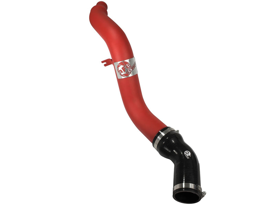 aFe BladeRunner 3 IN Aluminum Hot Charge Pipe Red PN# 46-20178-R