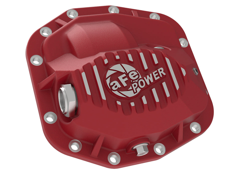 aFe Pro Series Front Differential Cover Red (Dana M186) PN# 46-71010R