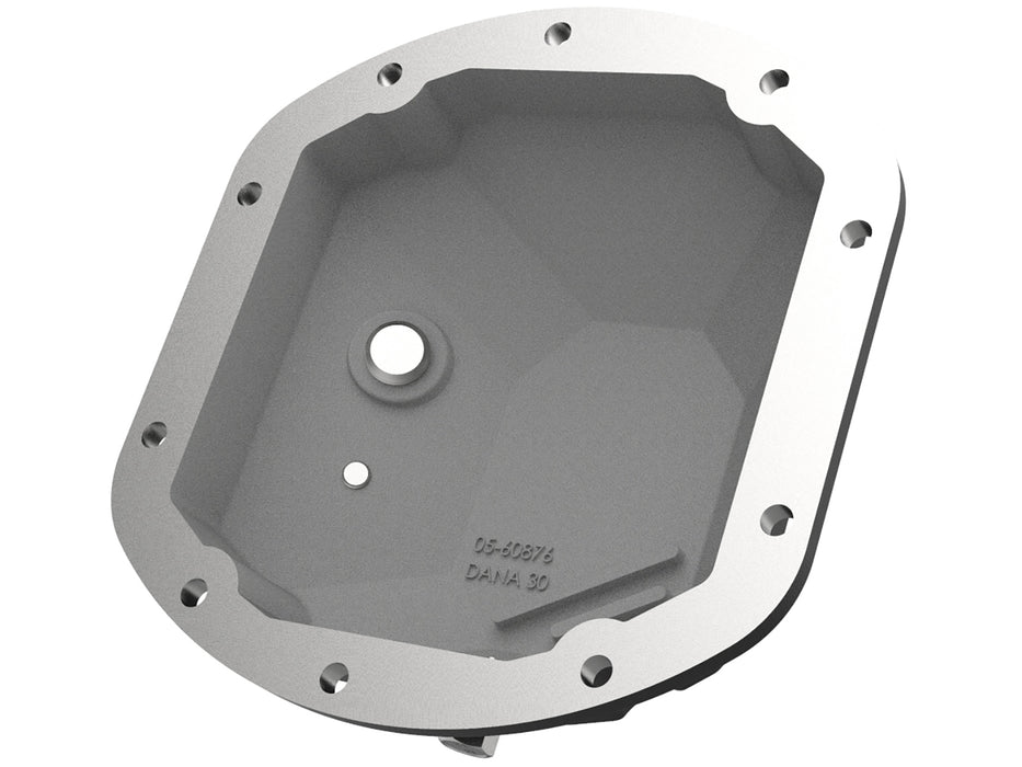 aFe Pro Series Dana 30 Front Differential Cover Black w/ Machined Fins PN# 46-71130B