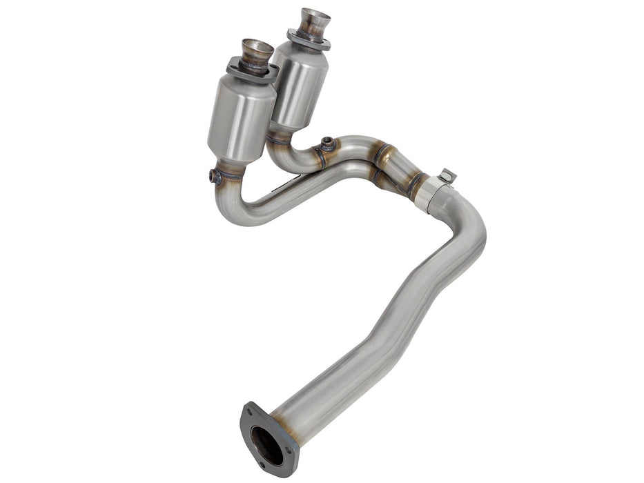 aFe aFe POWER Direct Fit 409 Stainless Steel Front Catalytic Converter PN# 47-48001