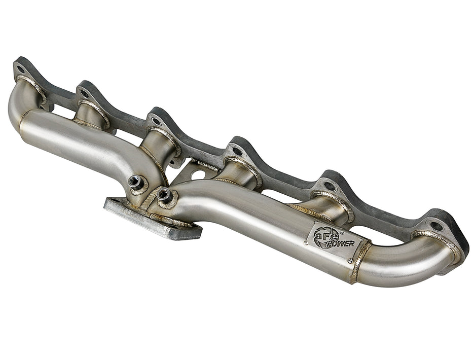 aFe Twisted Steel 304 Stainless Header w/ T4 Turbo Manifold PN# 48-32019