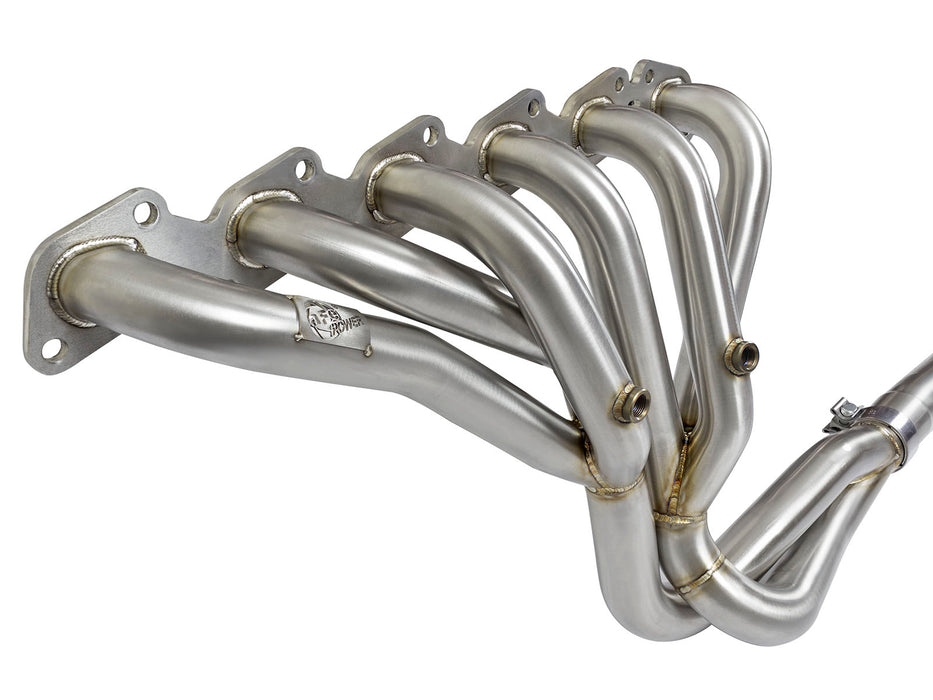 aFe Twisted Steel 304 Stainless Steel Long Tube Header & Connection Pipe PN# 48-36105-YC