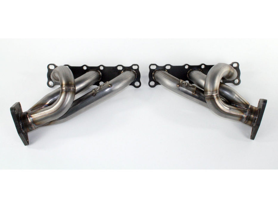 aFe Twisted Steel 409 Stainless Steel Shorty Header PN# 48-46101
