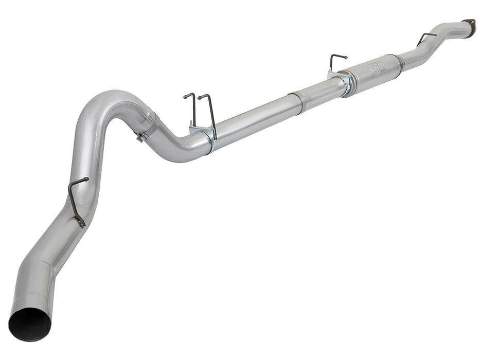 aFe ATLAS 5 IN Aluminized Steel Downpipe-Back Exhaust System w/ Muffler PN# 49-03040-1