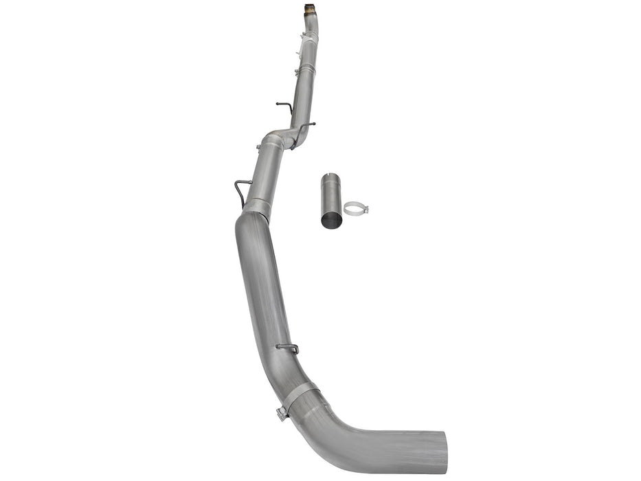 aFe ATLAS 5 IN Aluminized Steel Downpipe-Back Exhaust System w/o Muffler PN# 49-04060NM