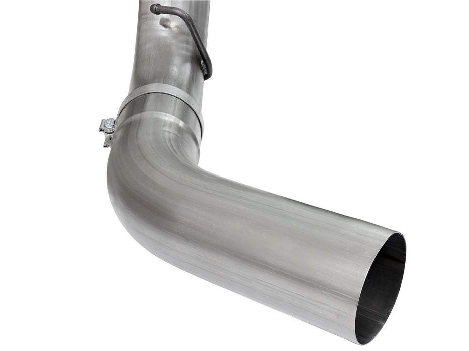 aFe ATLAS 5 IN Aluminized Steel Downpipe-Back Exhaust System w/o Muffler PN# 49-04060NM