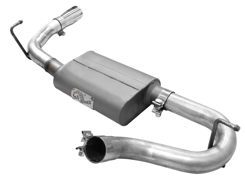 aFe Scorpion 2-1/2 IN Aluminized Steel Axle-Back Exhaust System w/ Polished Tip PN# 49-08047-P