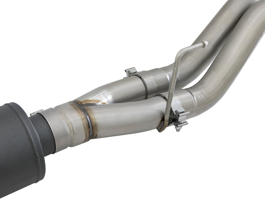 aFe MACH Force-Xp 3 IN 304 Stainless Cat-Back Hi-Tuck Exhaust System PN# 49-33095