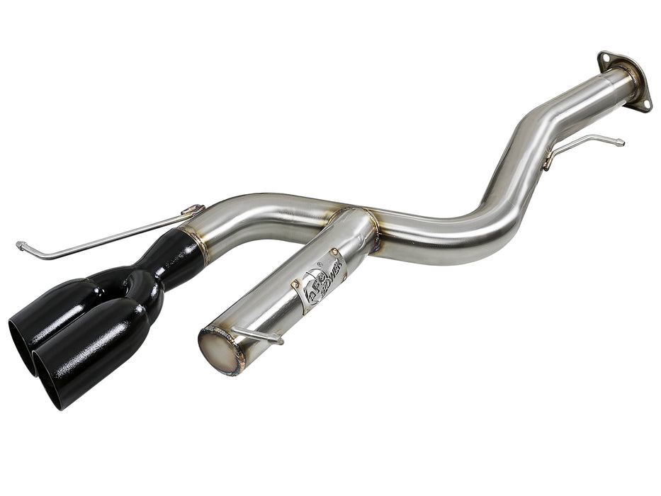 aFe MACH Force-Xp 3 IN 304 Stainless Steel Axle-Back Exhaust System w/Black Tip PN# 49-36302-B