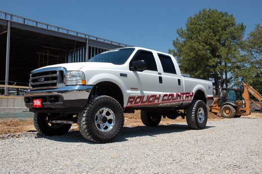 4 Inch Suspension Lift Kit Preminum N3 Shocks 99 Ford F-250/F-350 Super Duty Rough Country #49430