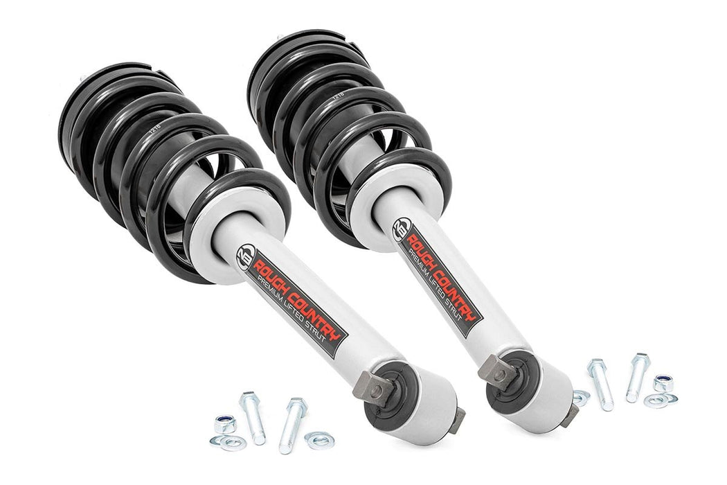 7 Inch Lifted N3 Struts 14-18 Silverado/Sierra 1500 Designed for Rough Country Bracket Style Kit Rough Country #500035