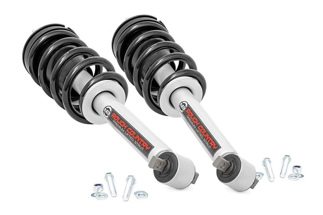 GM 5.0 Inch Lifted N3 Struts 14-18 1500 PU Rough Country #501034