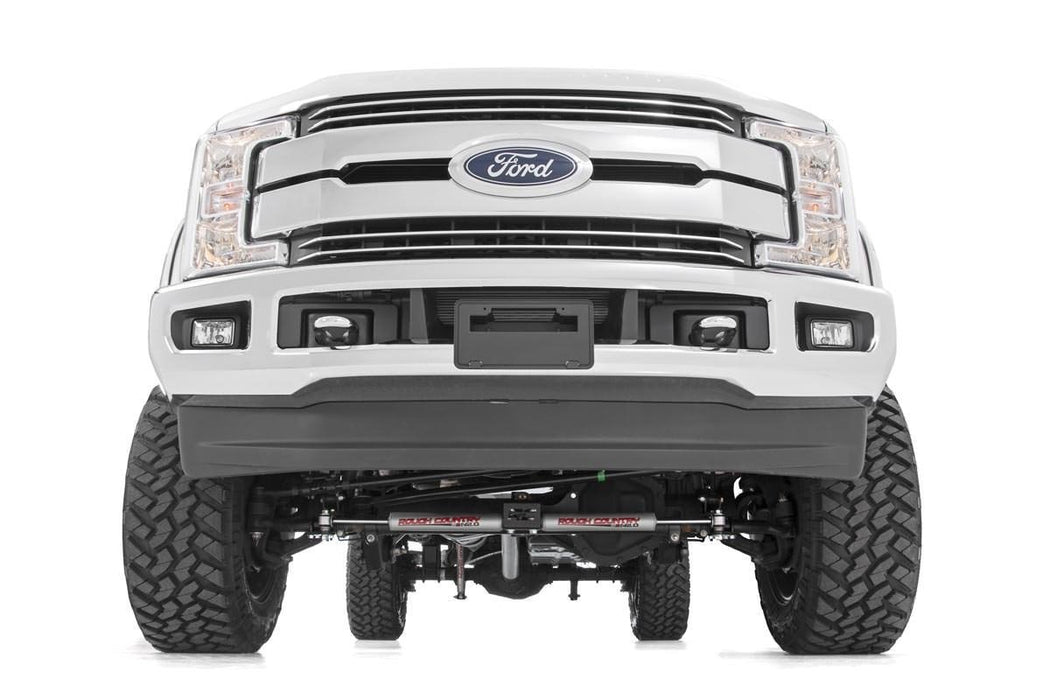 4.5 Inch Suspension Lift Kit Vertex 17-19 F-250/350 4WD 4 Inch Axle Diesel Rough Country #50650