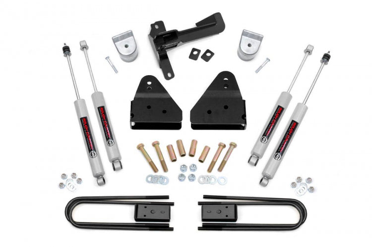3 Inch Suspension Lift Kit 05-07 F-250/350 4WD Rough Country PN# 509.2