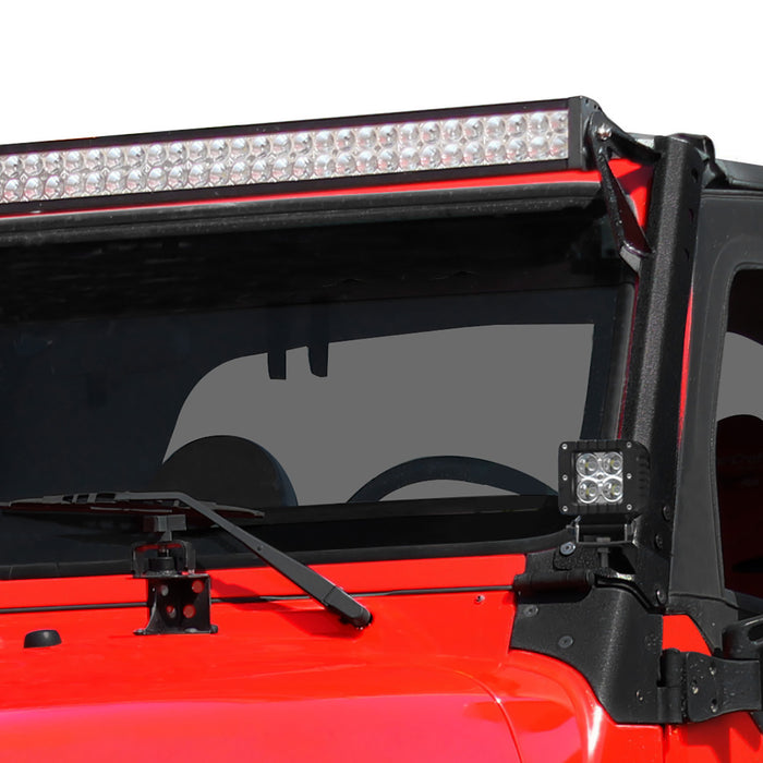 Paramount 97-06 Jeep TJ 52" LED Light Bar Mount Brackets PN# 51-0452