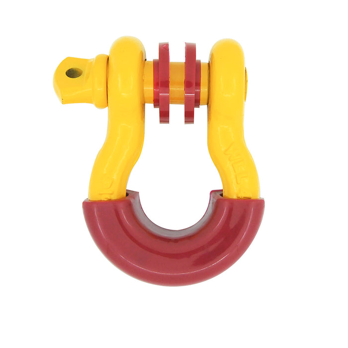 Paramount Yellow D-Ring (4.75 Ton Single) with Red Isolator PN# 51-0518